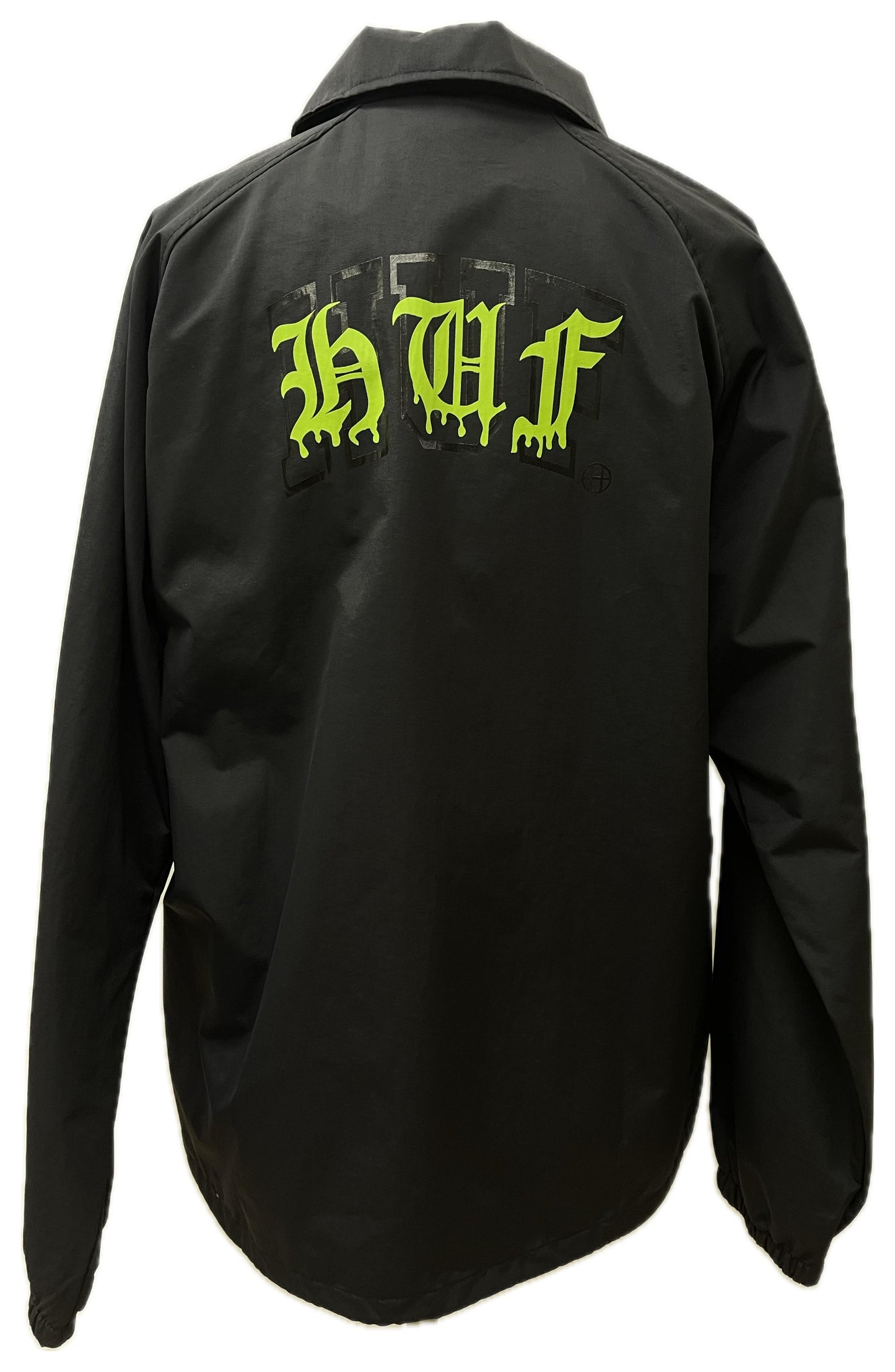 Huf giacca impermeabile logo fluo