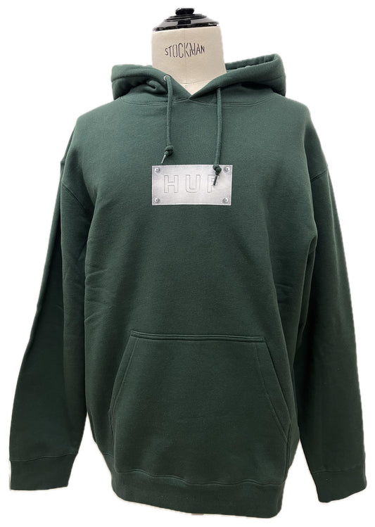 Huf Felpa cappuccio verde con stampe