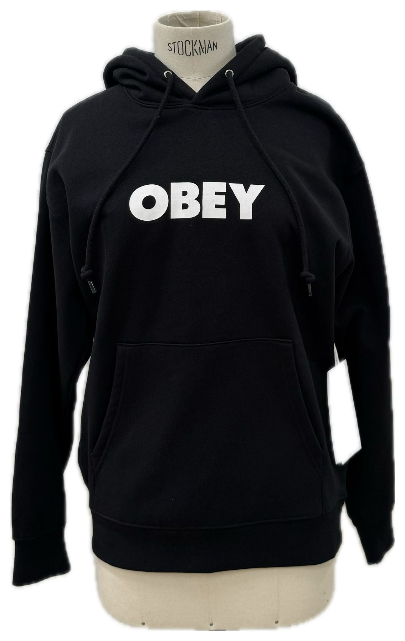 Obey cappuccio stampa sul petto