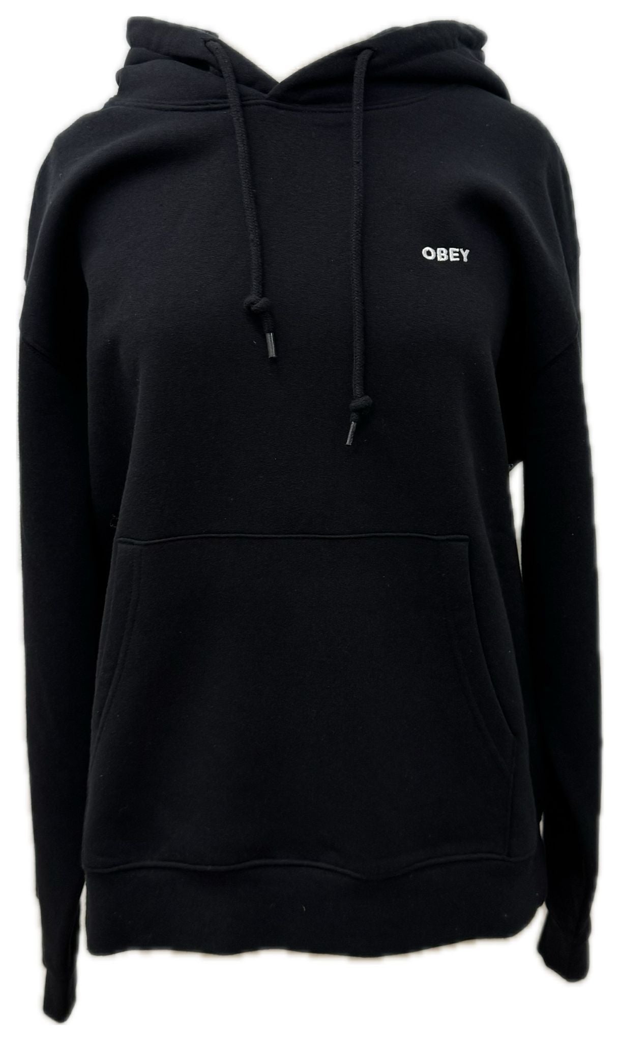 Obey felpa con cappuccio e logo sul petto