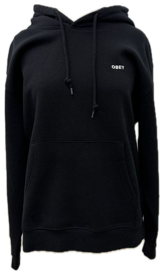 Obey felpa con cappuccio e logo sul petto