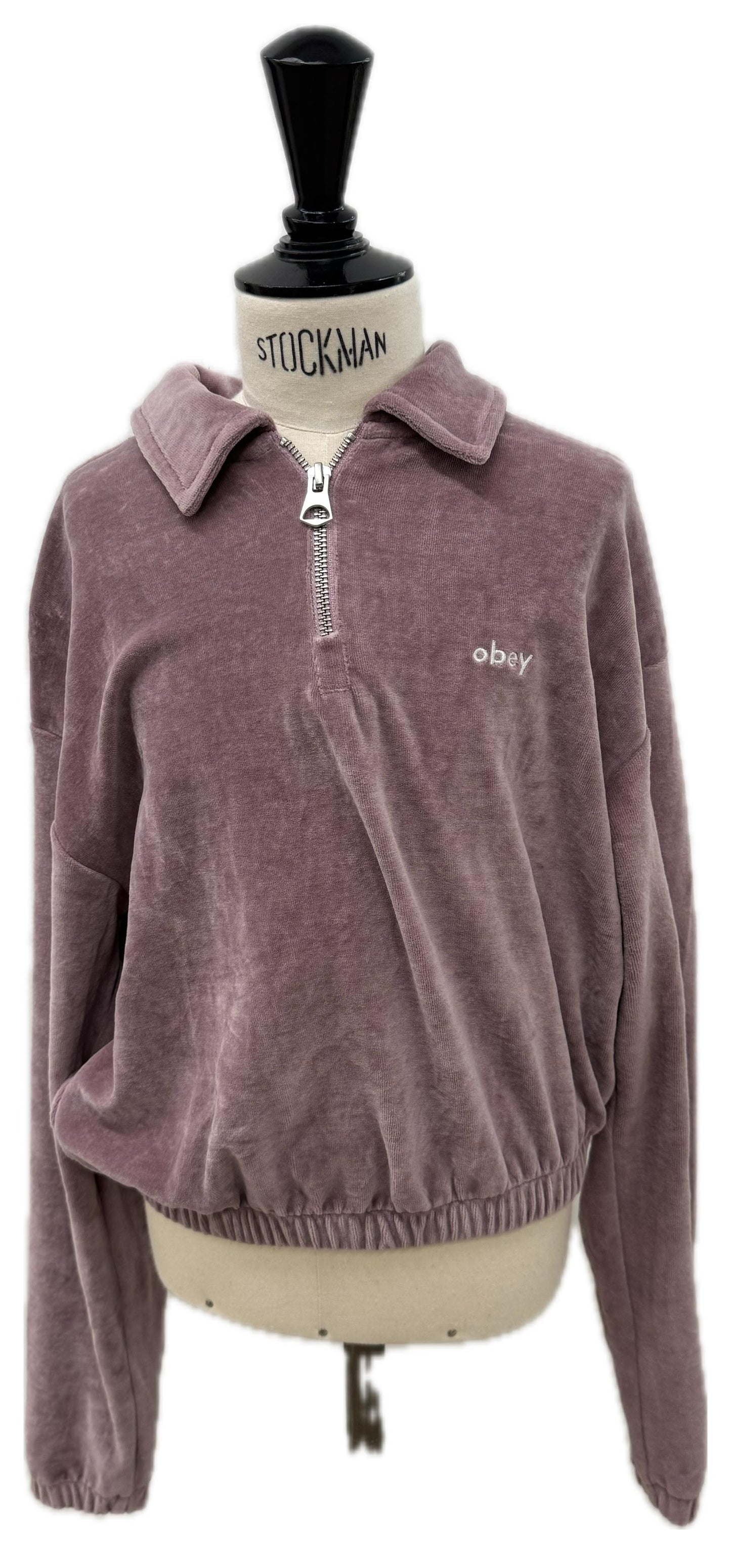 Obey felpa con zip