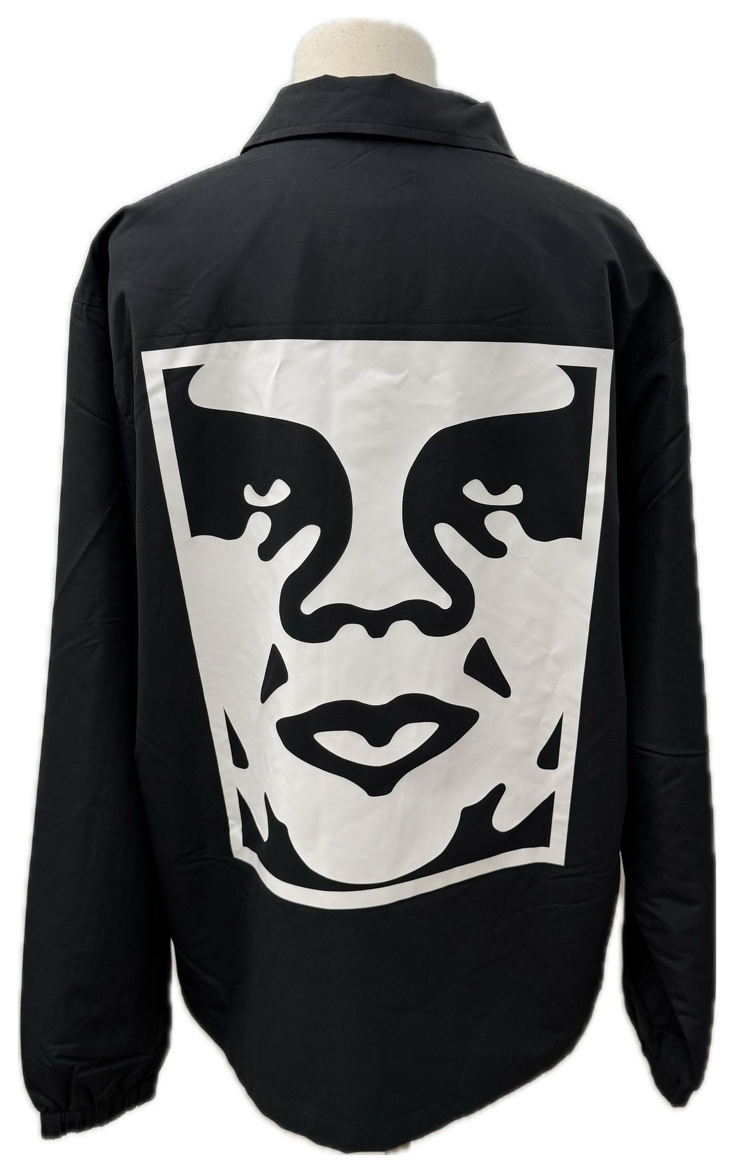 Obey giacchino con stampa dietro