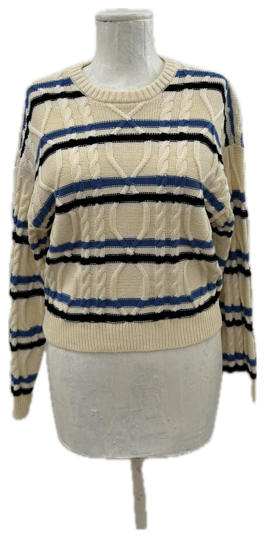 Obey maglione con fantasia