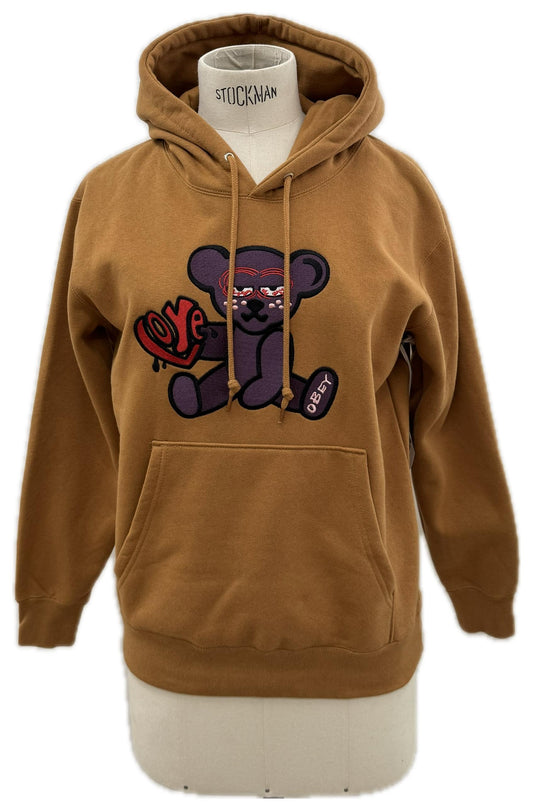 Obey felpa con cappuccio e ricami