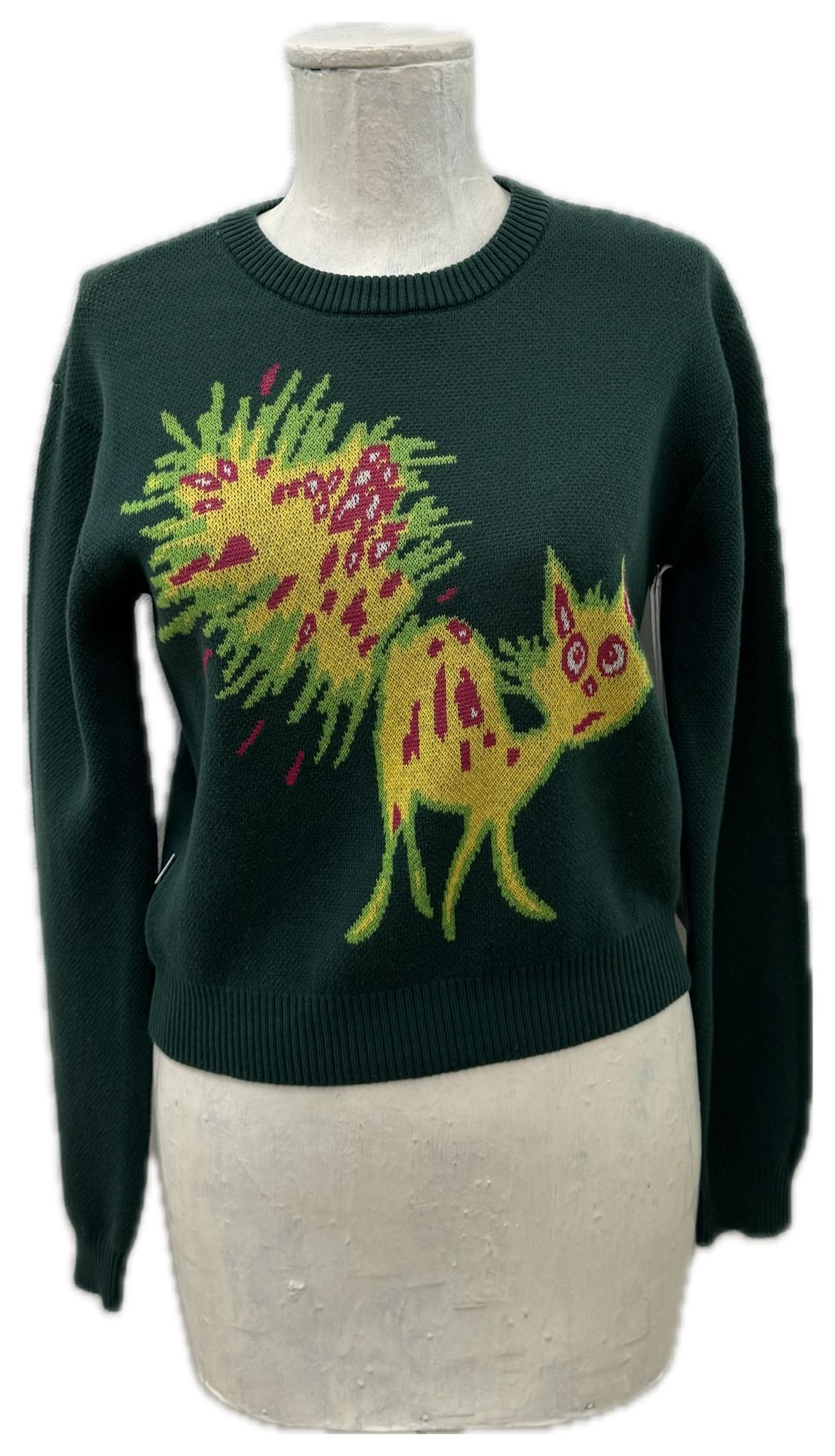 Obey maglione con fantasia