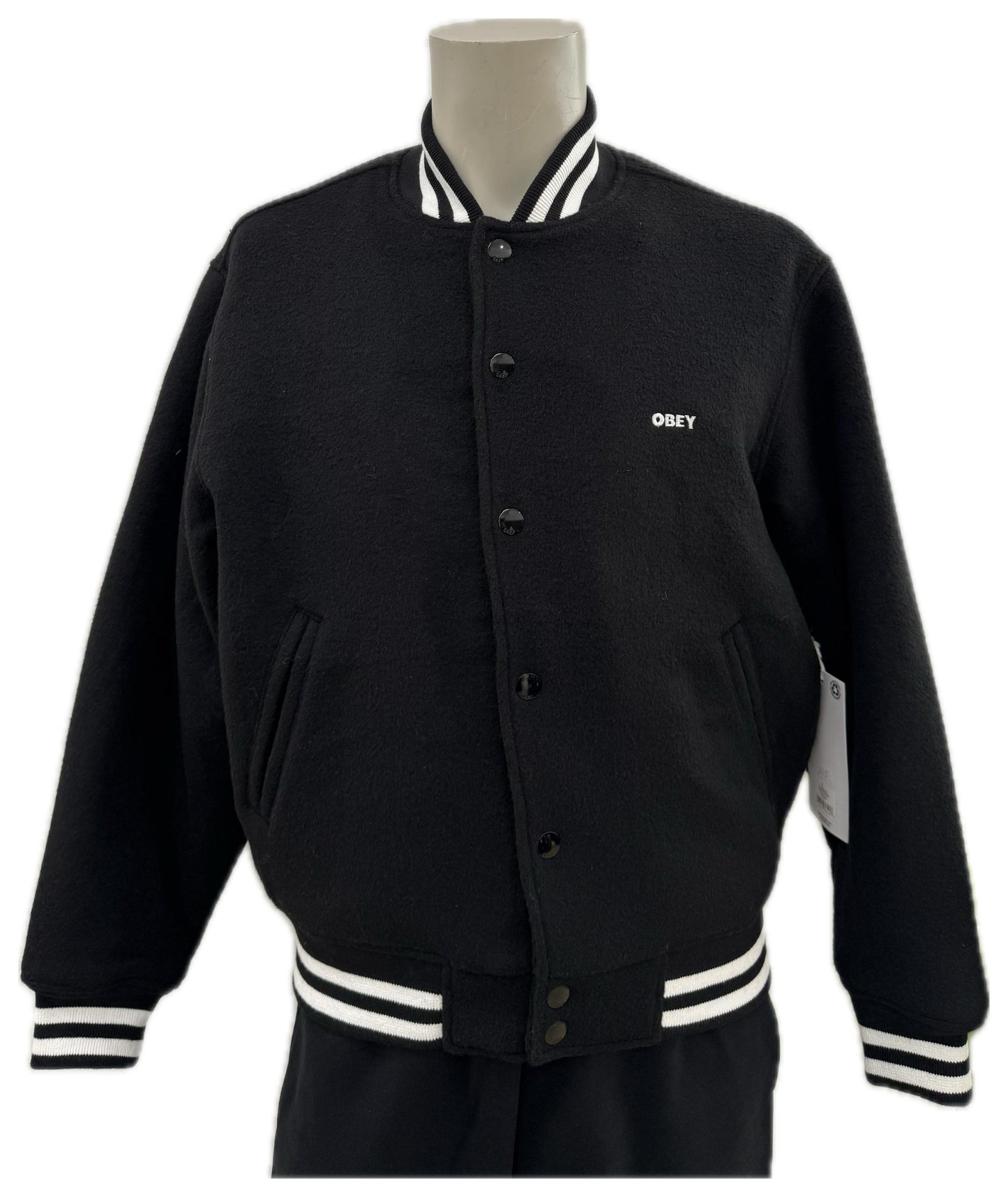 Obey giacca con stampa