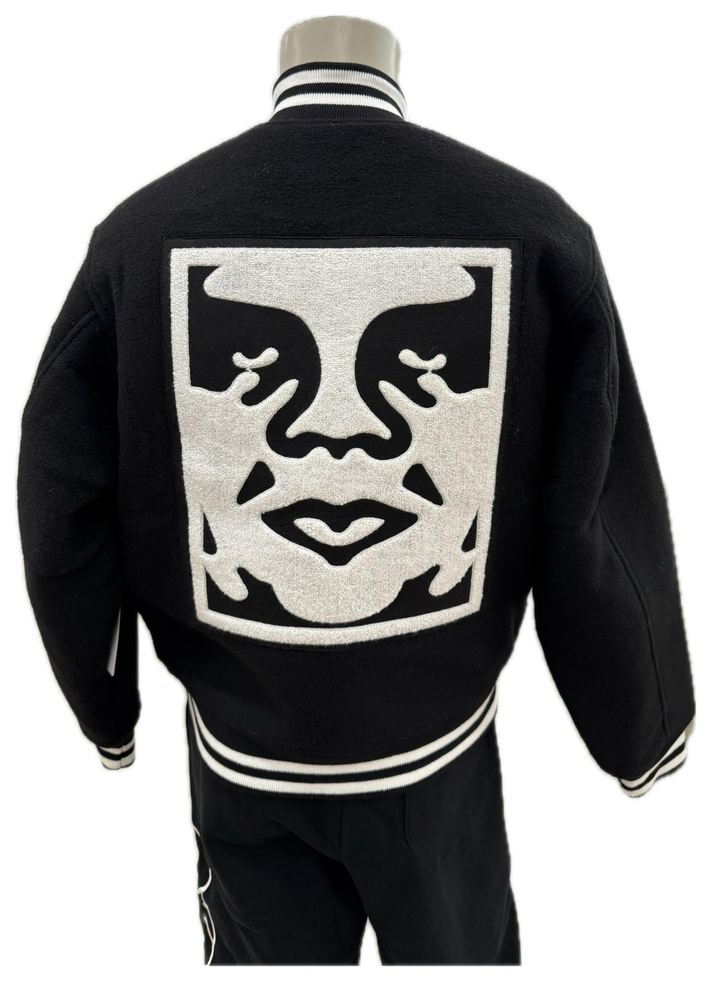 Obey giacca con stampa