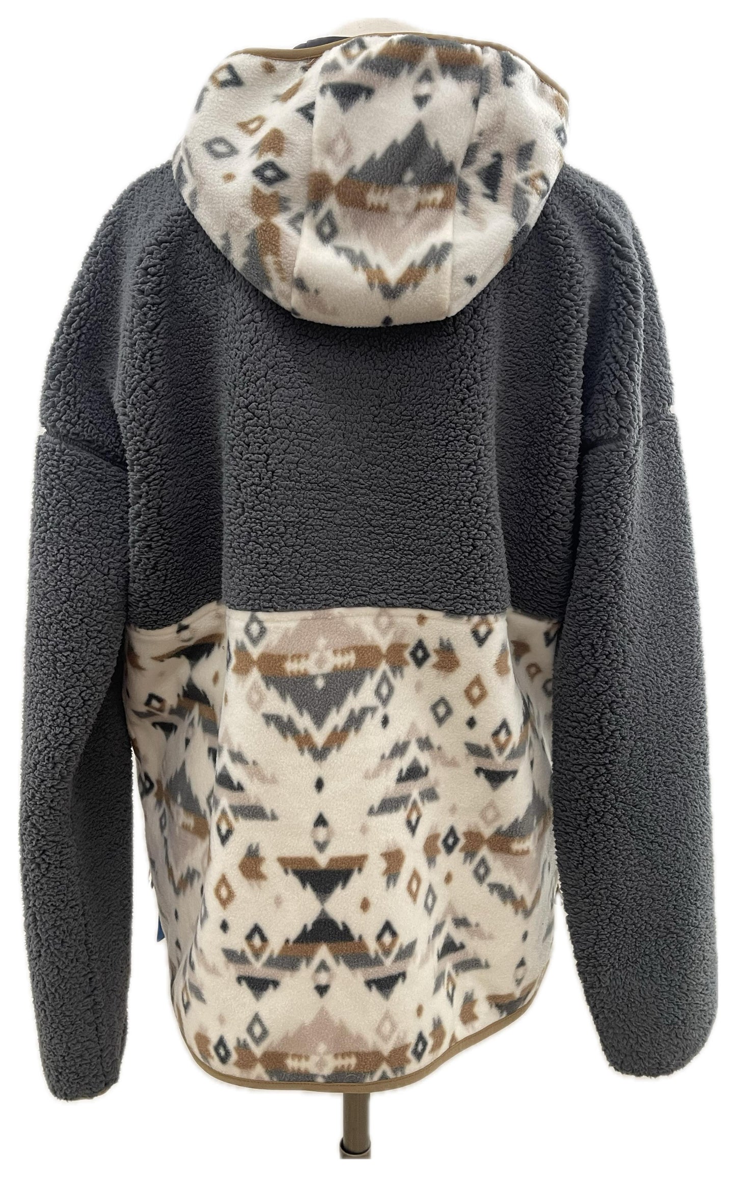 Columbia maglione con cappuccio fantasia