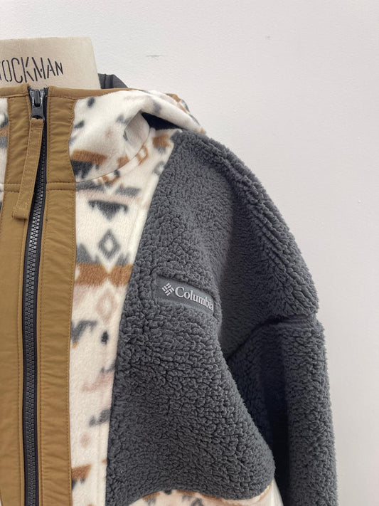 Columbia maglione con cappuccio fantasia