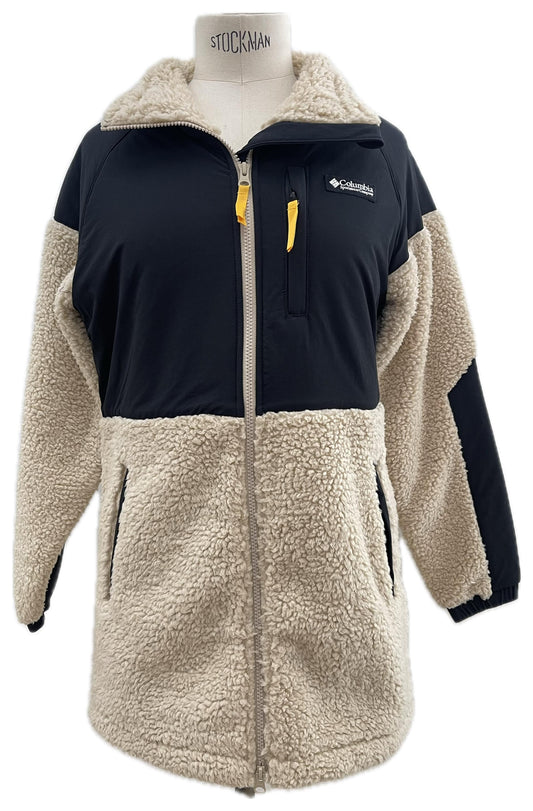 Columbia maglione con tasche e pelo