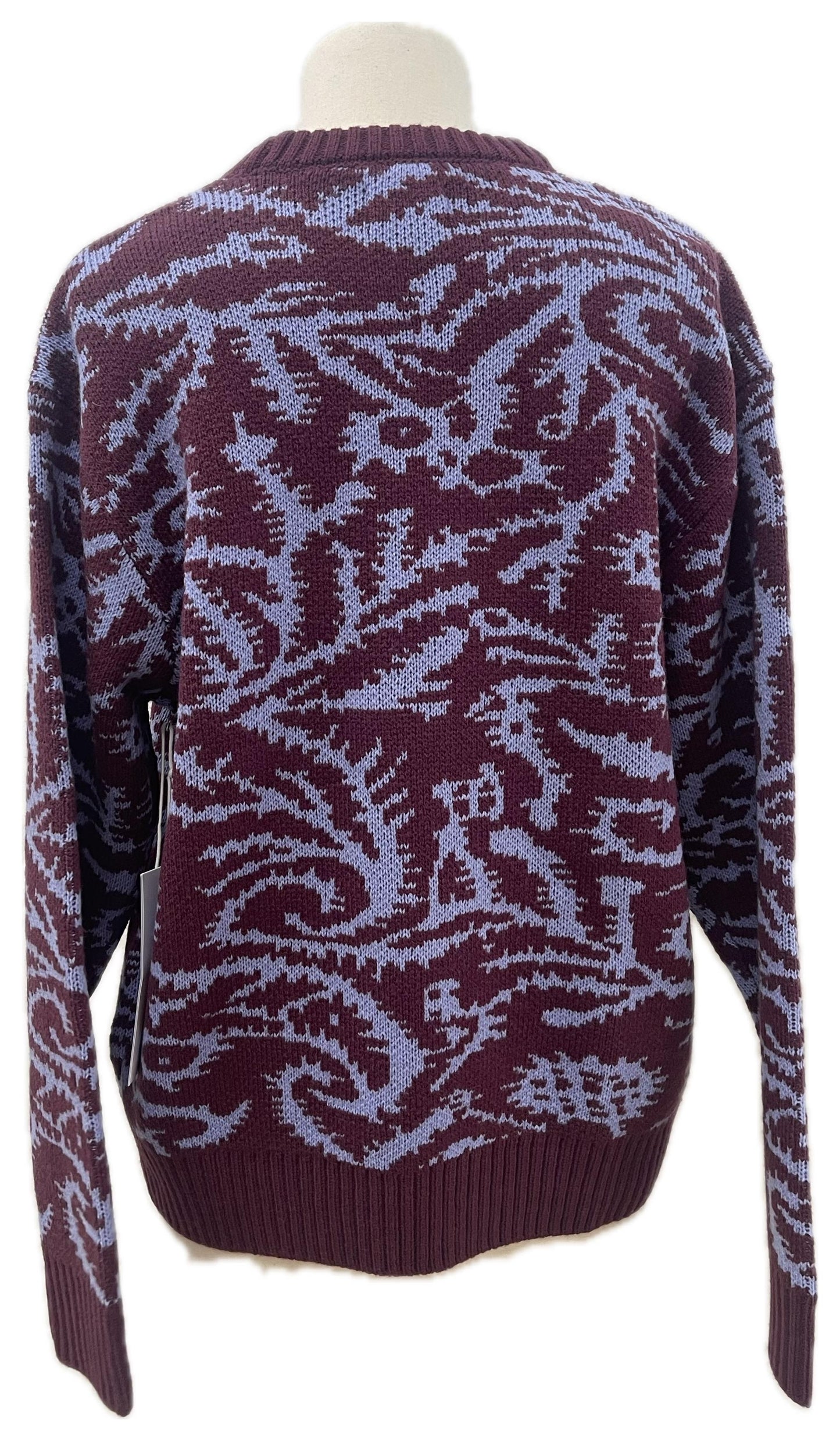 Obey maglione con fantasia