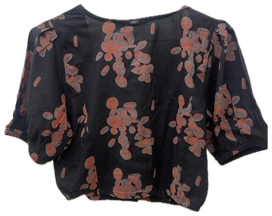 Obey maglia con fantasia