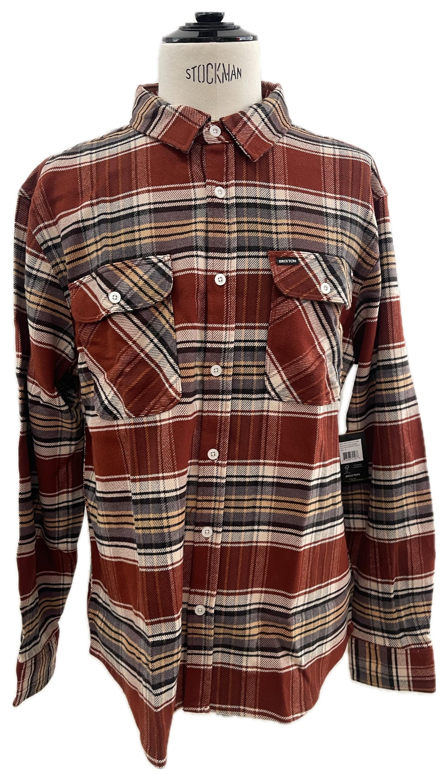 Brixton Camicia a quadri, ispirazione workwear