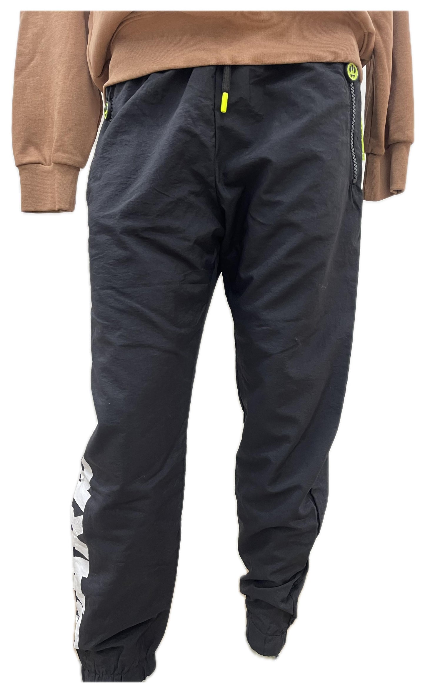 Barrow pantaloni nylon con stampa