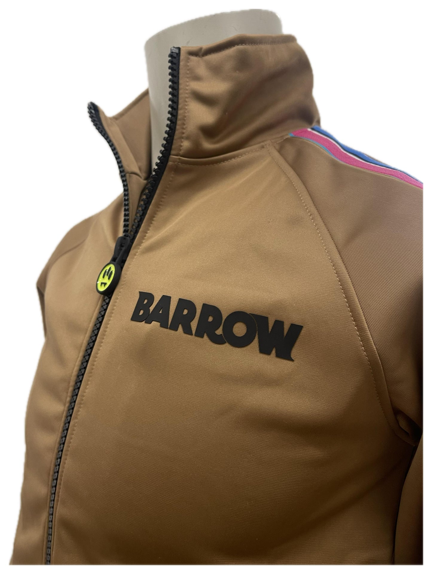 Barrow felpa con zip e fantasia