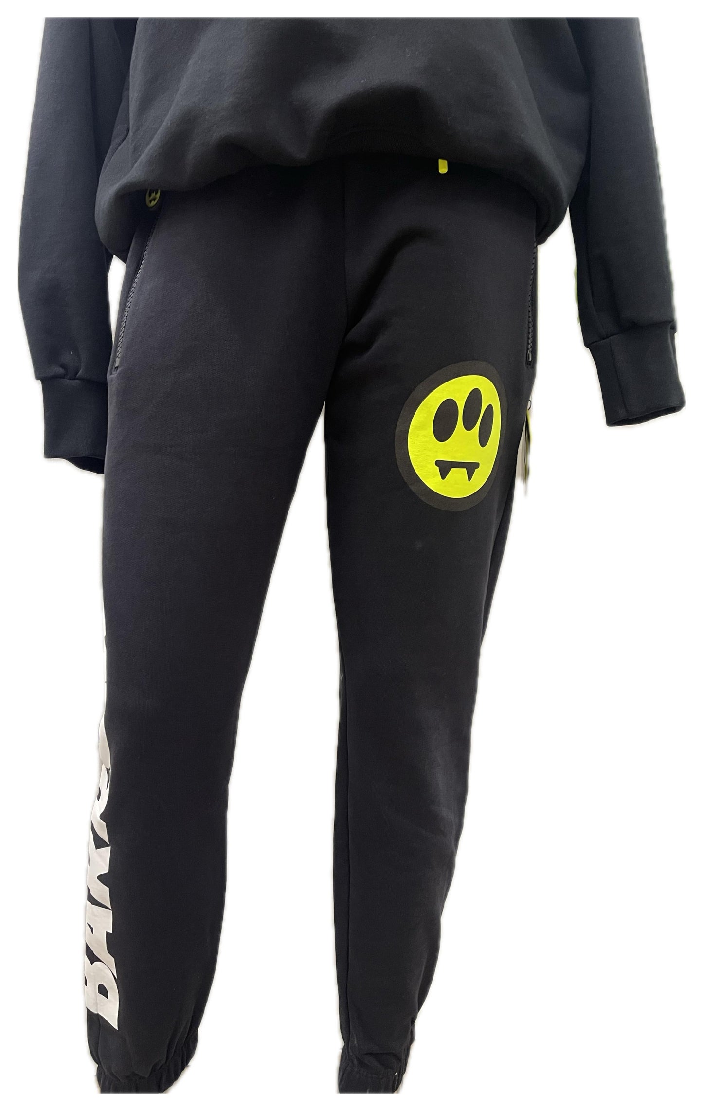 Barrow pantaloni felpa con stampa