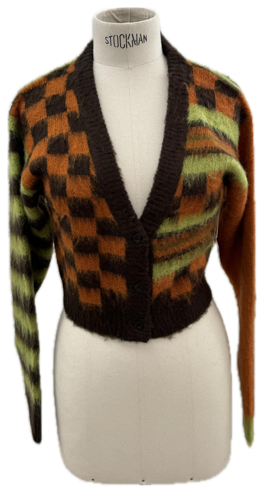 Obey maglione con fantasia multicolor