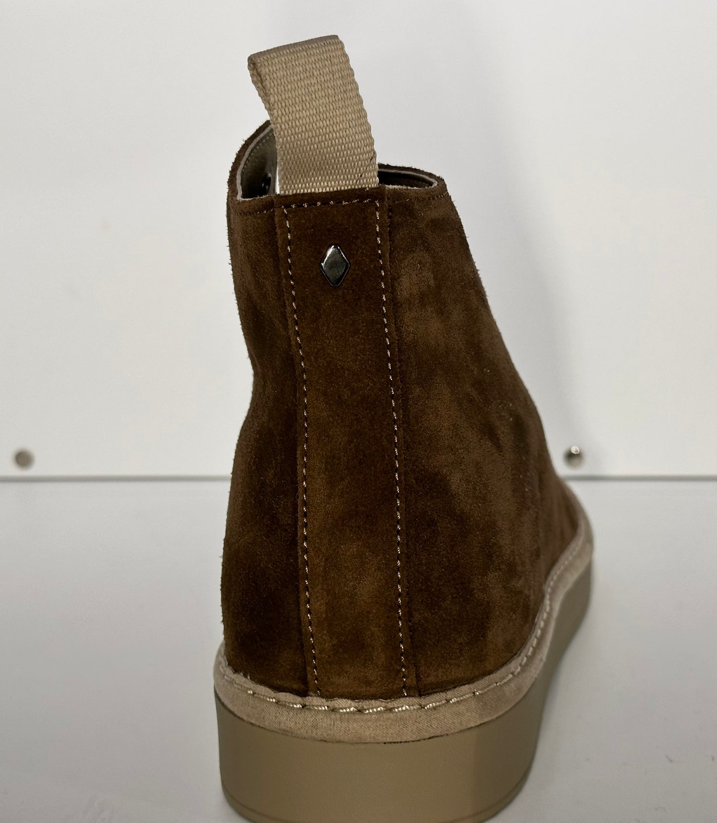 PANCHIC- ANKLE BOOT COCOA BIKING RED