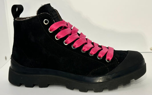 PANCHIC- ANKLE BOOT BLACK FUCHSIA