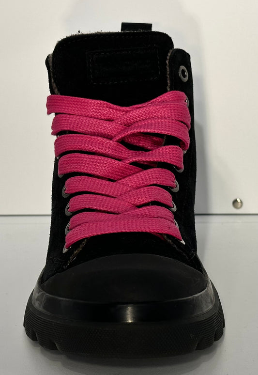 PANCHIC- ANKLE BOOT BLACK FUCHSIA
