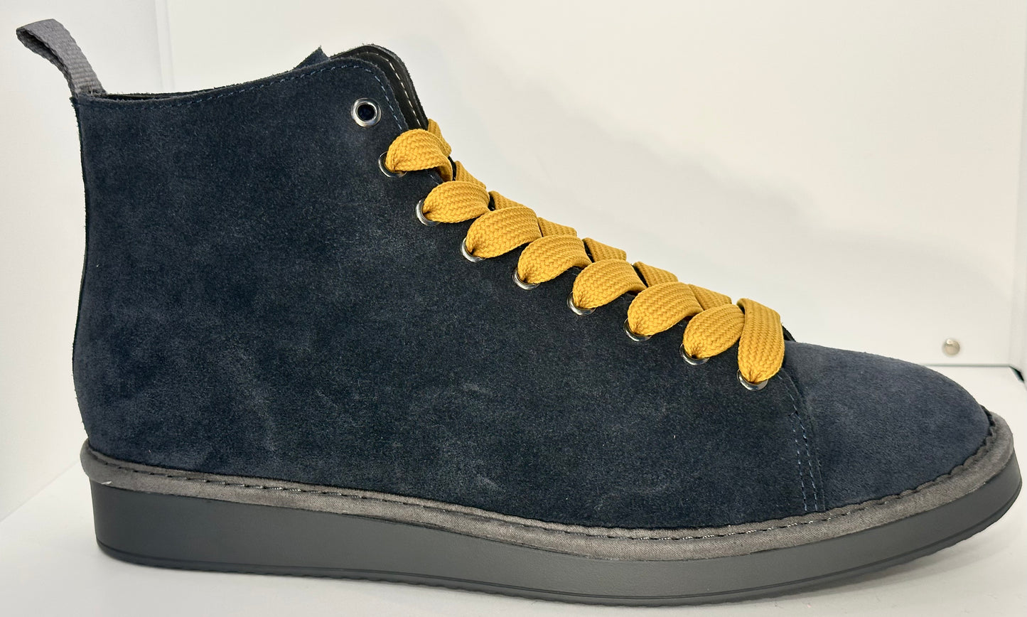 PANCHIC- ANKLE BOOT BLUE-YELLOW