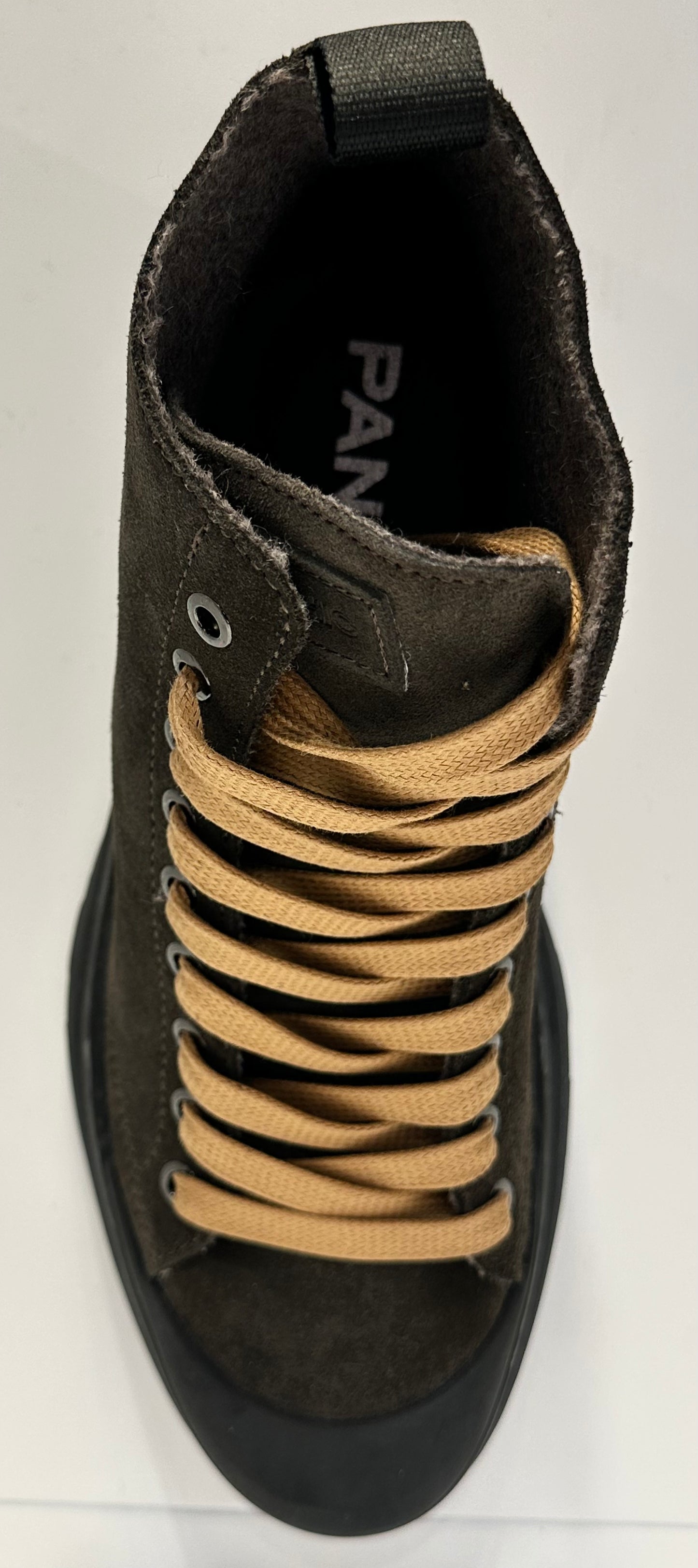 PANCHIC- ANKLE BOOT EBONY CAMEL