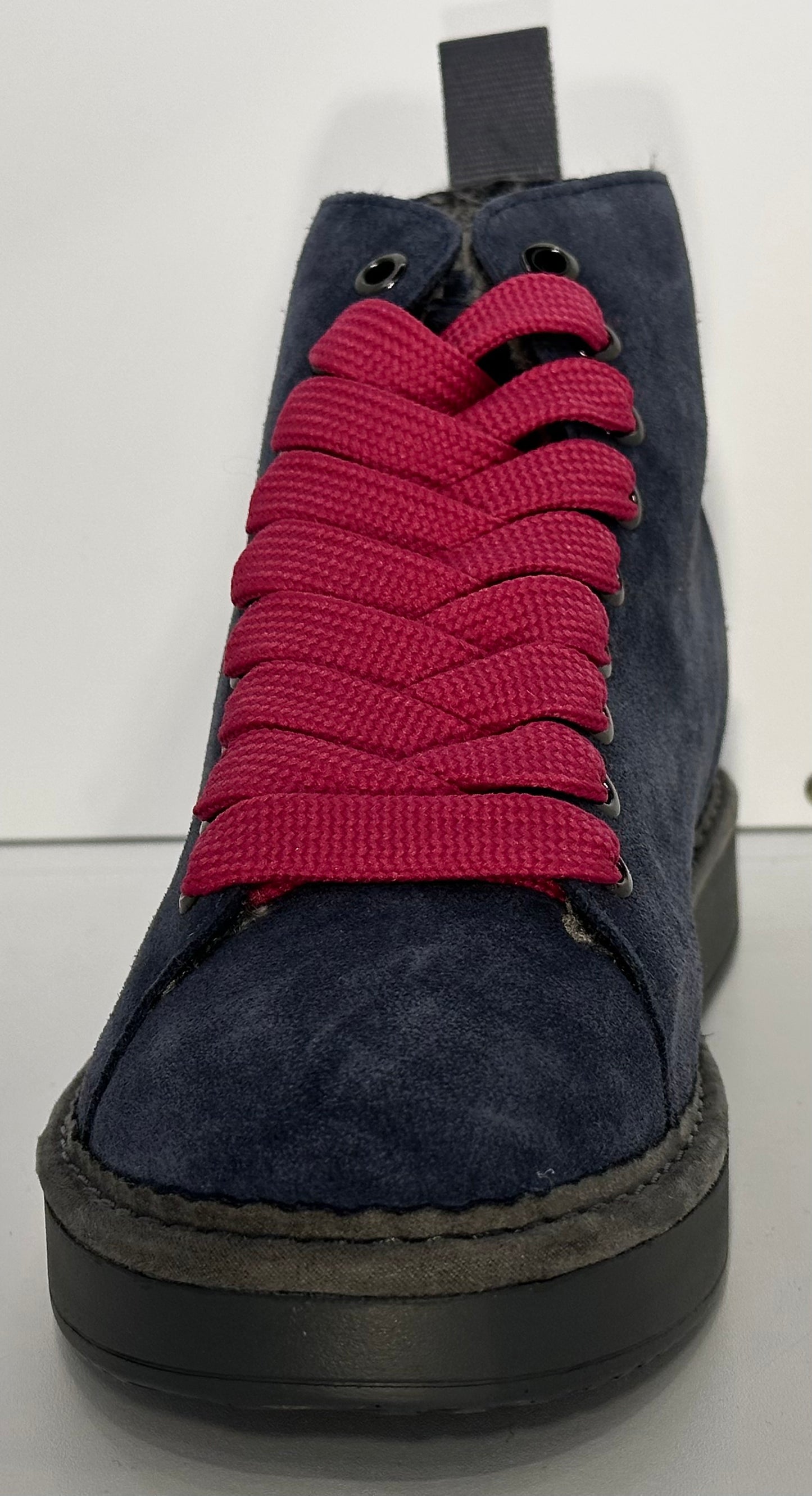 PANCHIC- ANKLE BOOT DARK BLUE FUCHSIA