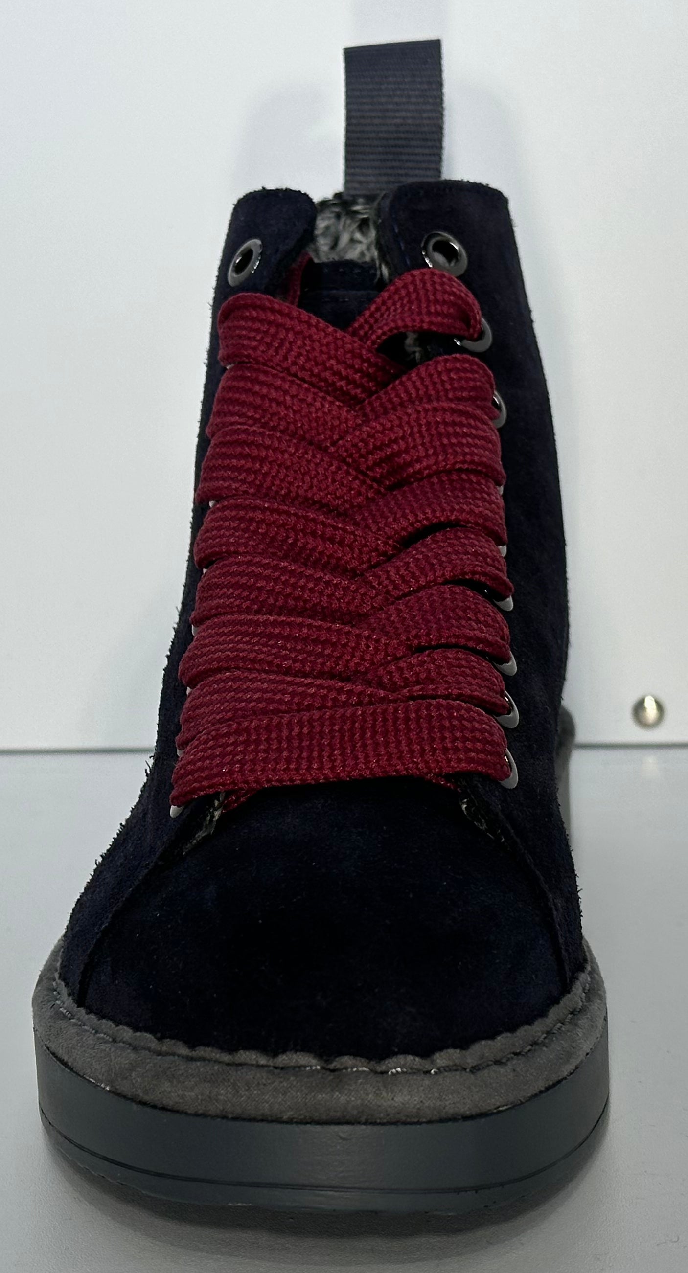 PANCHIC- ANKLE BOOT SPACE BLUE BIKING RED