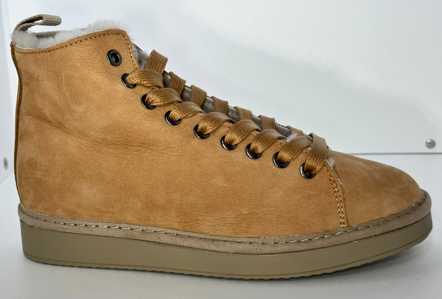 PANCHIC- ANKLE BOOT NABUCK CAMEL