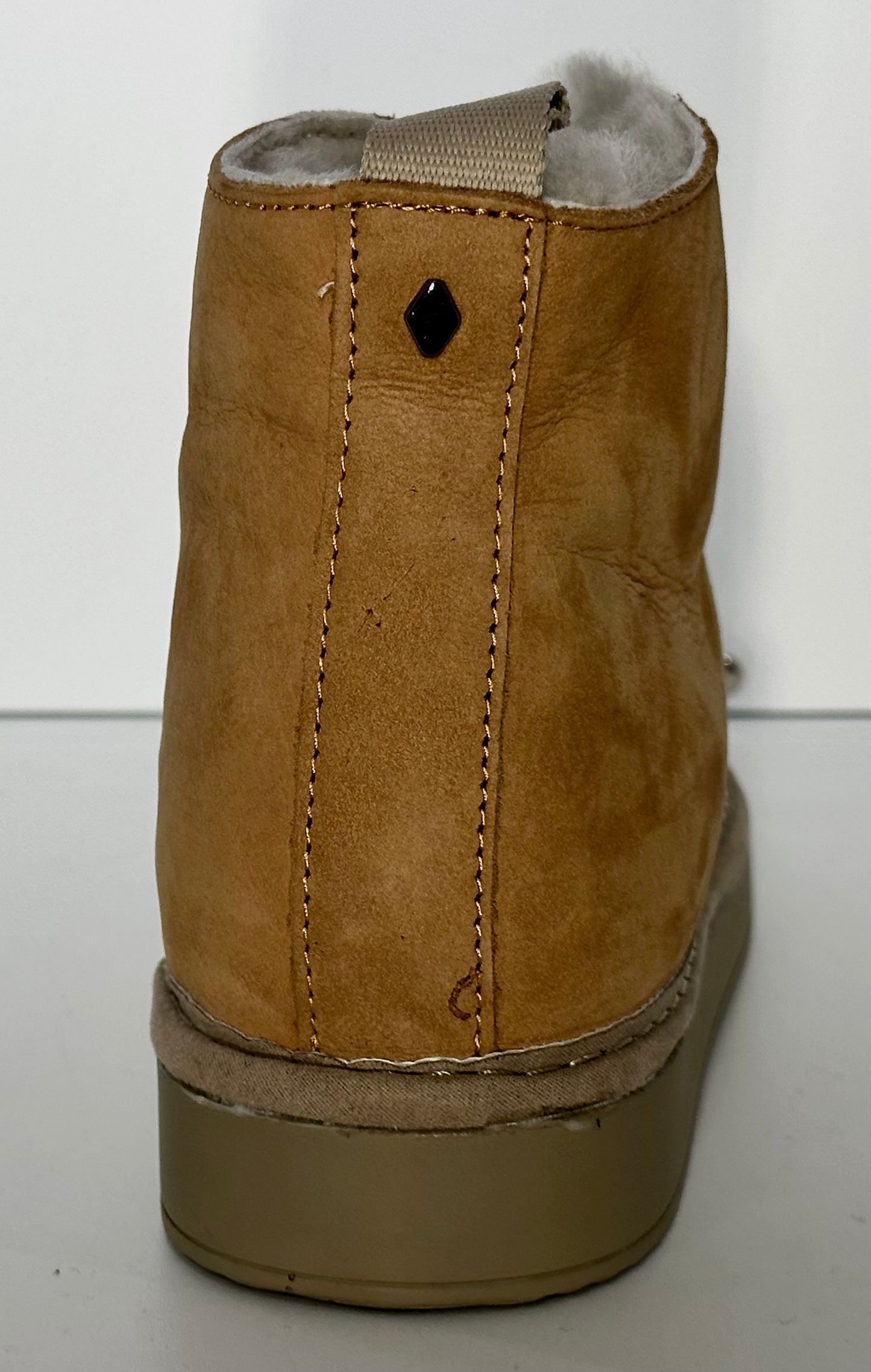 PANCHIC- ANKLE BOOT NABUCK CAMEL