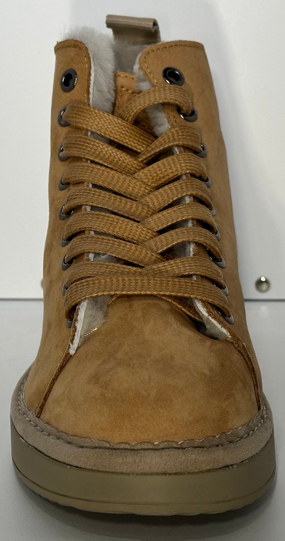 PANCHIC- ANKLE BOOT NABUCK CAMEL