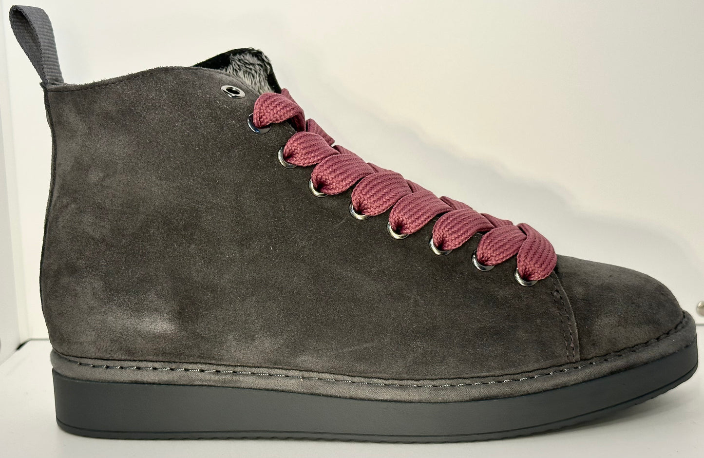 PANCHIC- ANKLE BOOT ANTHRACITE BROWNROSE