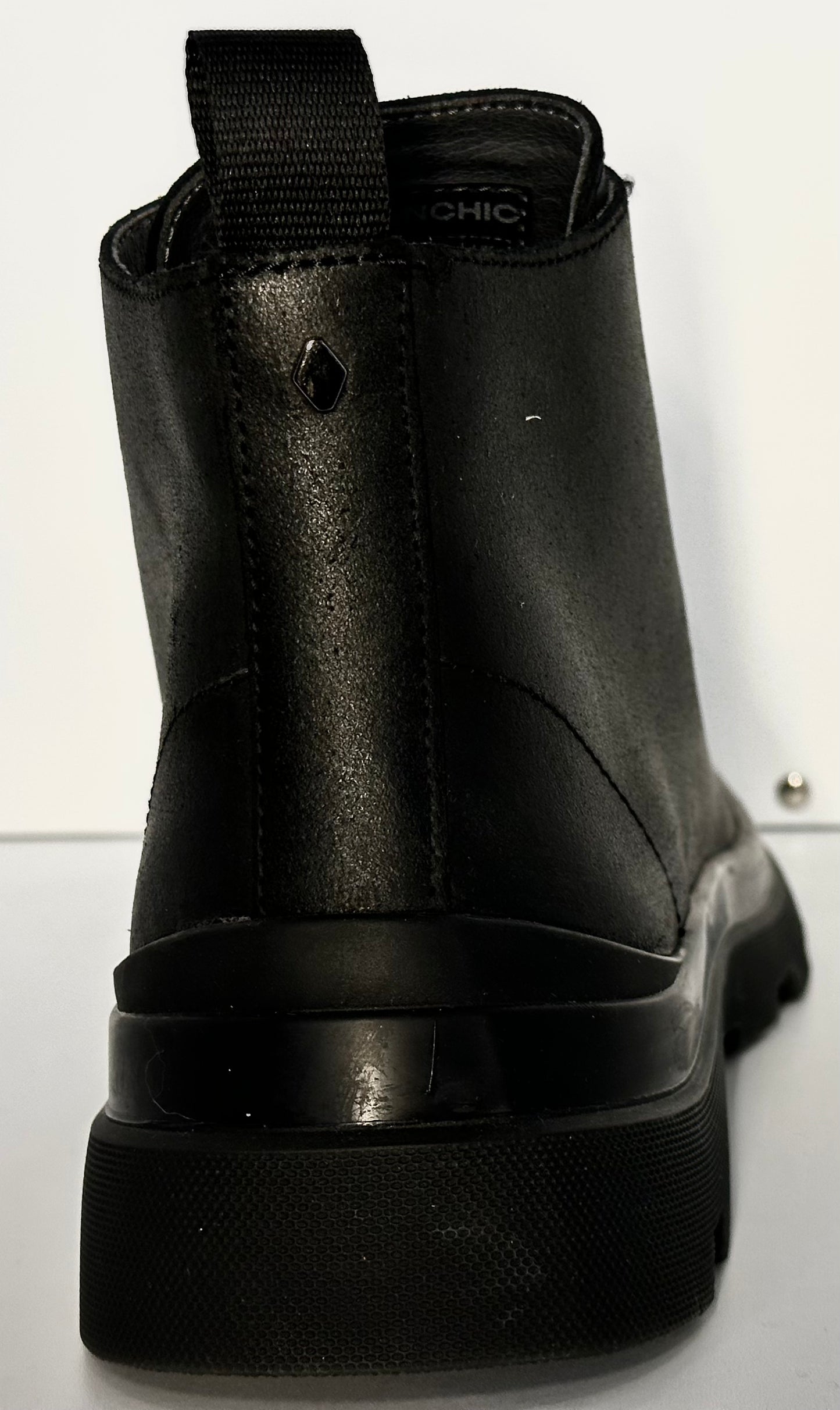 PANCHIC- ANKLE BOOT WAXED BLACK