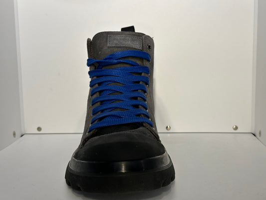 PANCHIC- ANKLE BOOT ANTHRACITE ELECTRIC BLUE