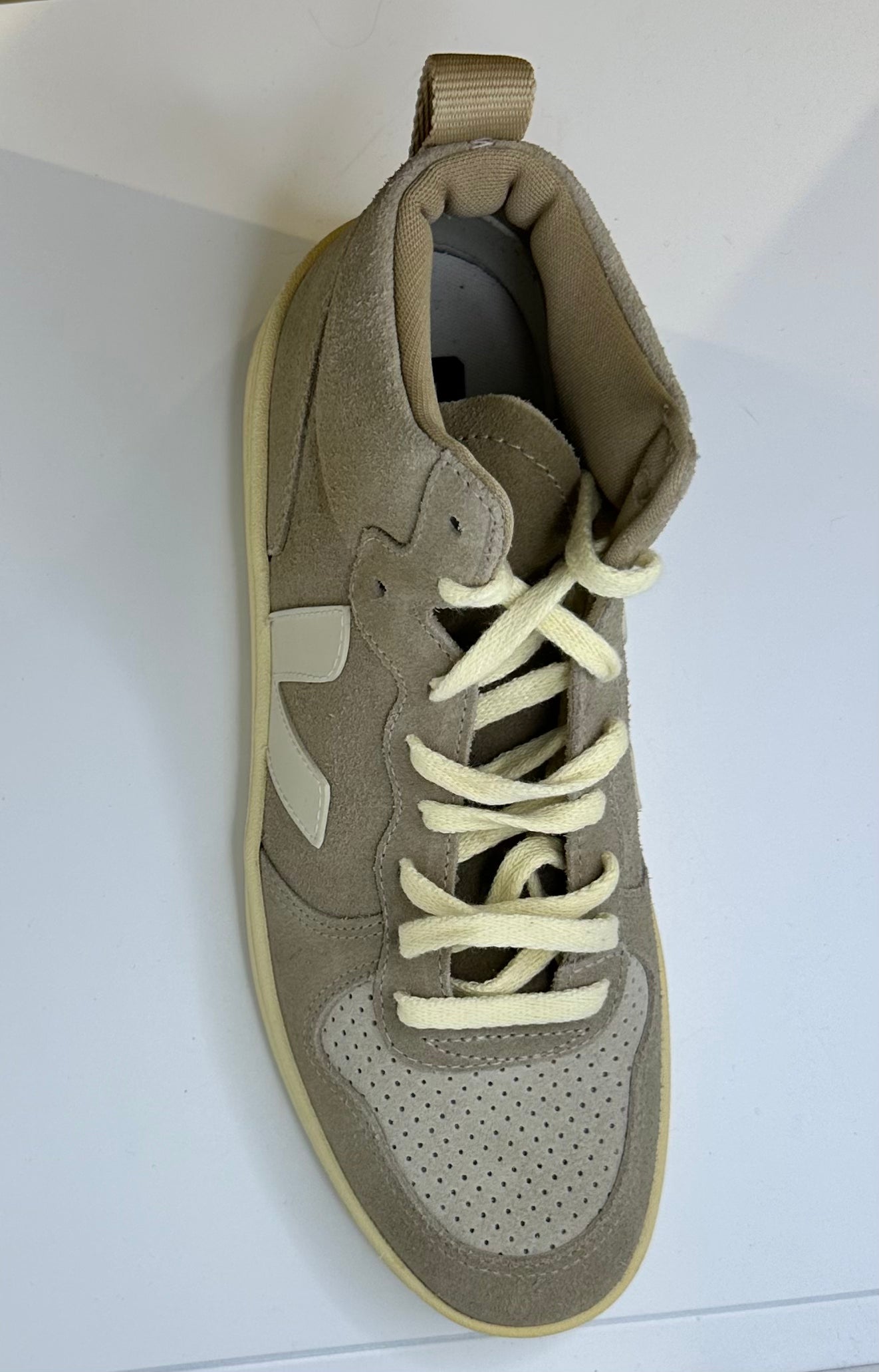 veja v-15 suede dune pierre