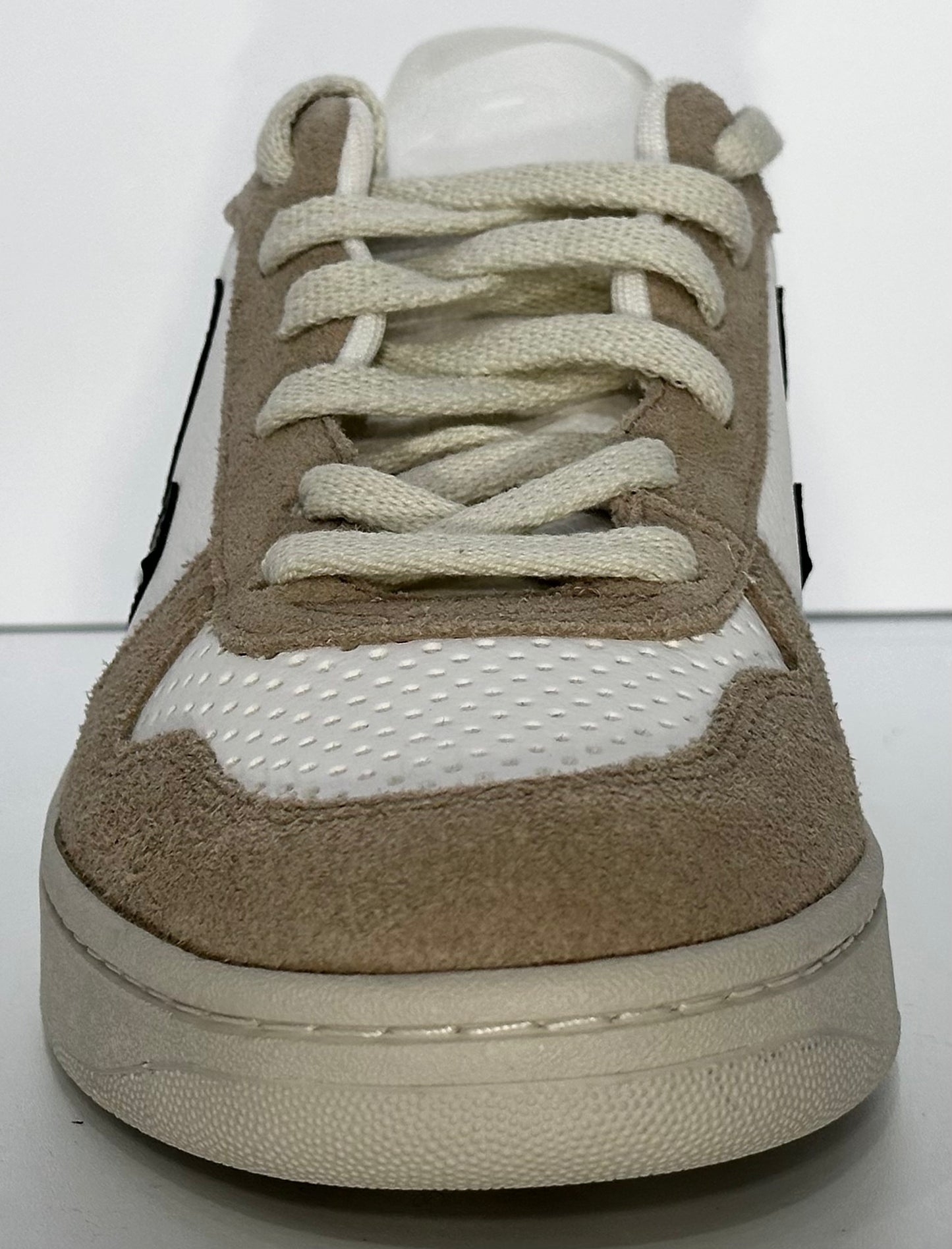 Veja v10 chrome free extra white black Sahara