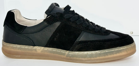 D.A.T.E. Sporty Calf Black