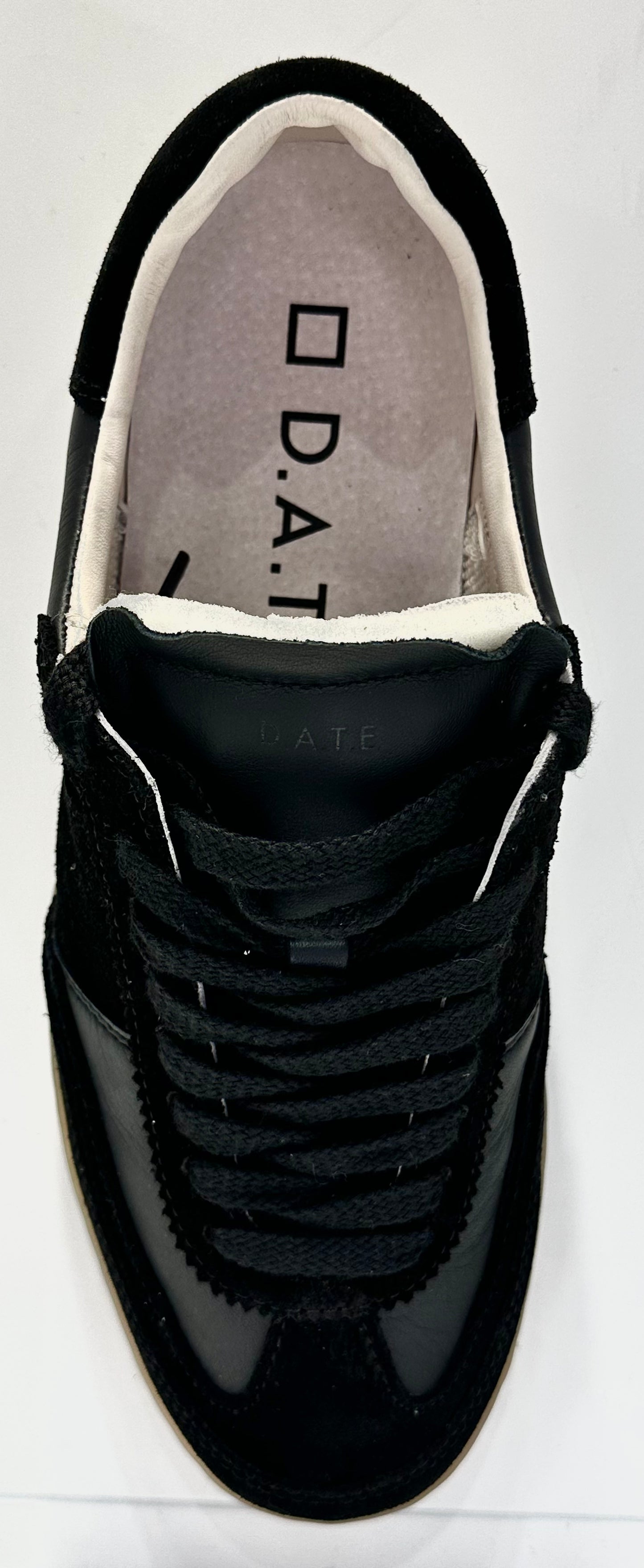 D.A.T.E. Sporty Calf Black