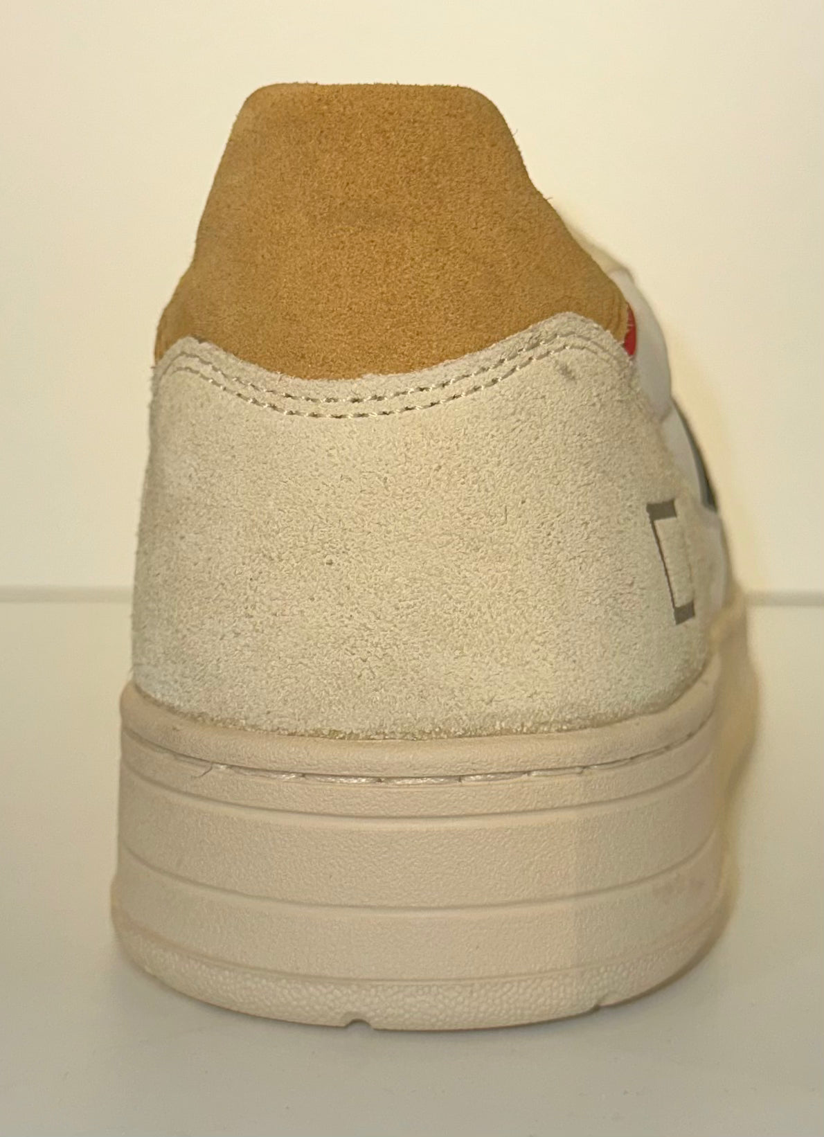 D.A.T.E. Court 2.0 Vintage Calf White-Beige