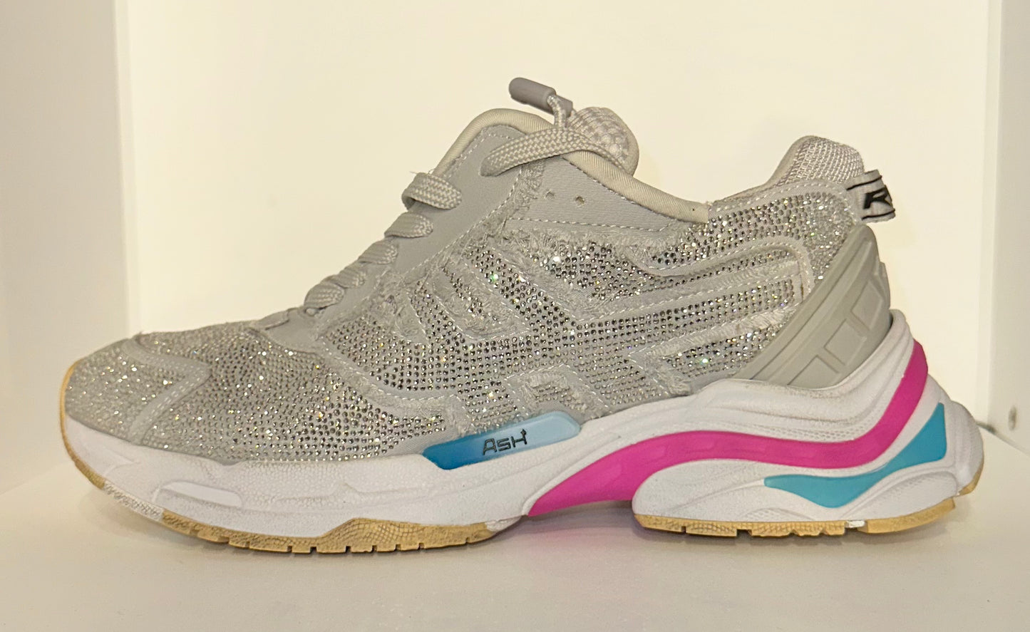 ASH Race Strass silver