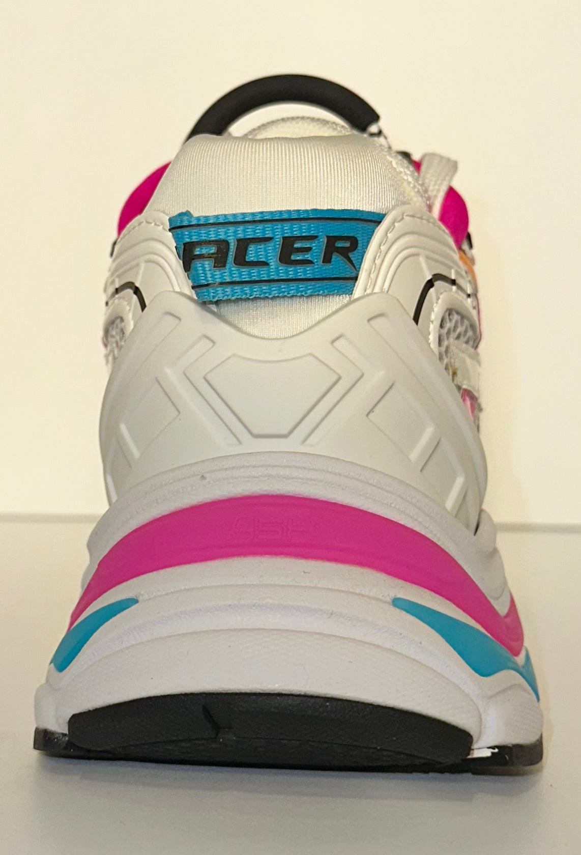 ASH Race fuxia white black