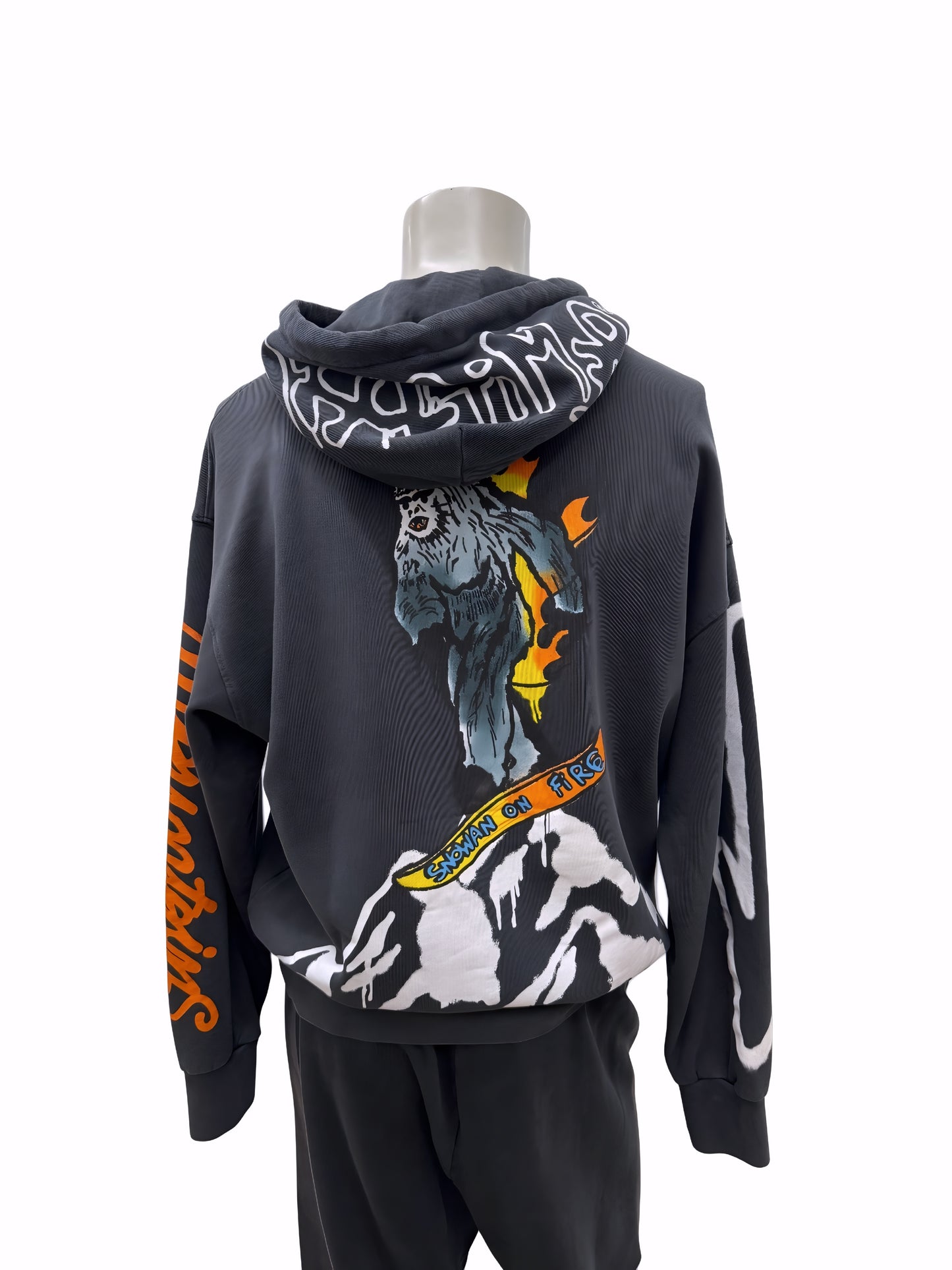 Disclaimer Hoodie "Mountain" – Street Style grafico unisex