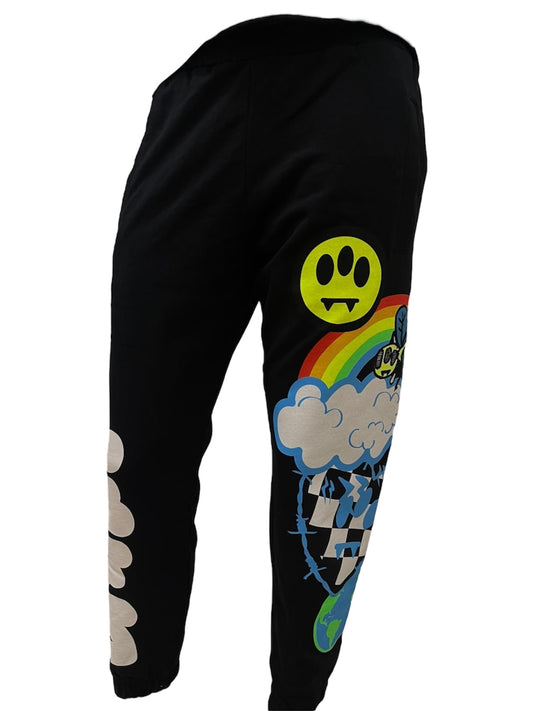 Barrow Pantaloni Jogger con Stampe