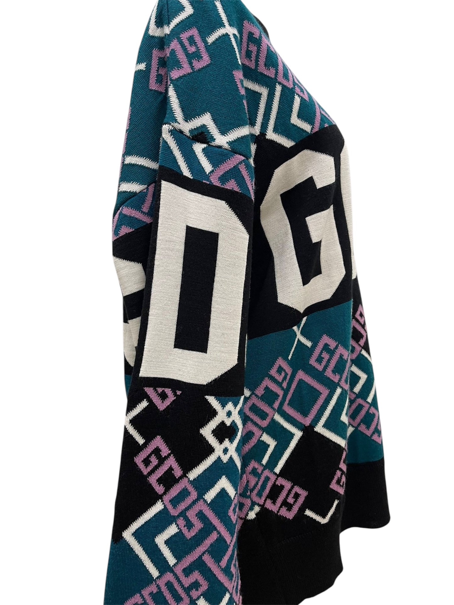 GCDS Maglione Multicolor con logo