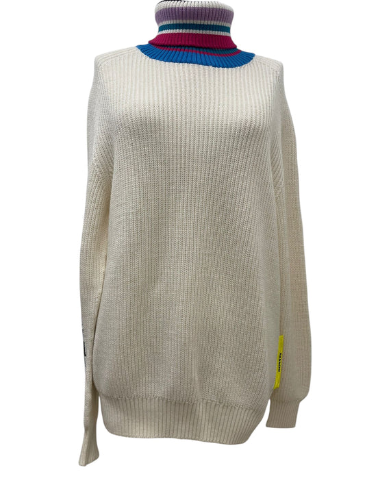 Barrow Maglione a collo alto con dettagli multicolor