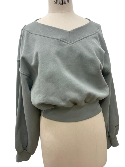 Hinnominate  Felpa Crop Donna  – Scollo a V