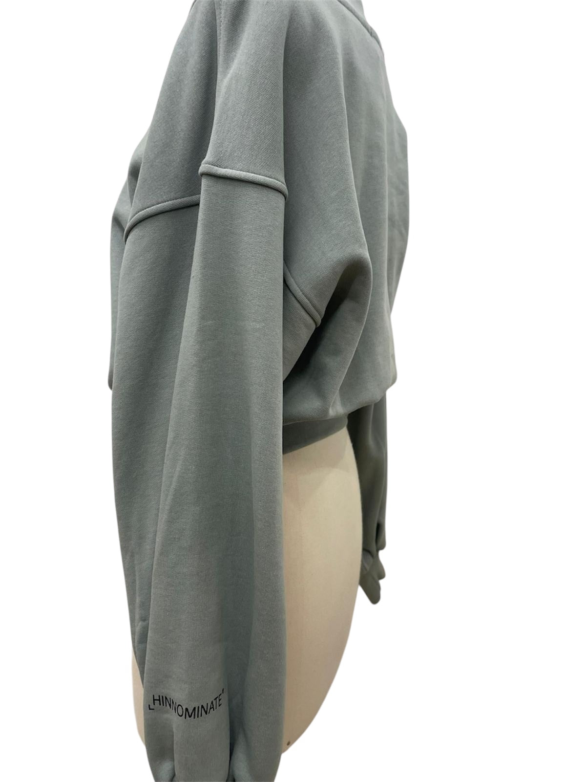 Hinnominate  Felpa Crop Donna  – Scollo a V