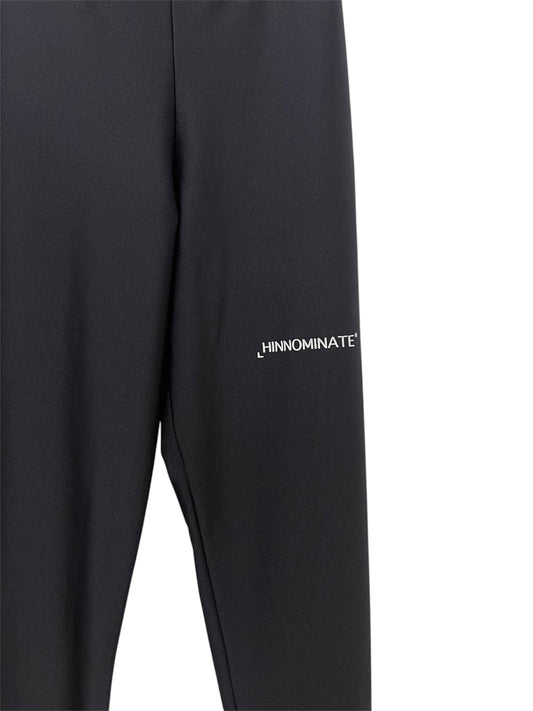 Hinnominate - Leggings Neri in Tessuto Tecnico