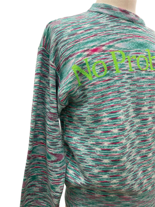 Aries Maglione “No Problemo” – Multicolor Verde